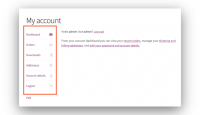 WooCommerce Hesabım Sekmesini Gizleme veya Yeniden Adlandırma